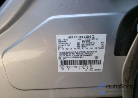 2016 Ford Edge Sel from USA, damaged, VIN 2FMPK3J9XGBC41284